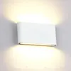 Vägglampor Högeffekt 8W 14W COB LED-lampa IP65 Dimbar inomhus och utomhusmonterat ljus AC85-265V för vardagsrum sovrummet