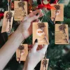 Santa Magic Key Apribottiglie per birra per Natale Regali per bambini Ciondolo Albero di Natale Decorazioni a goccia Decorazioni Ornamenti appesi Drop Home 100 pezzi / lotto