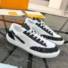 alta qualità Scarpe casual Designer Uomo Causale Virgil Moda Donna Pelle Lace Up Platform Suola Sneakers Bianco Nero uomo donna Abloh Luxury velluto scamosciato trai