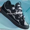 Zapatillas de deporte de diseñador Zapatos de acera Zapatillas de deporte para hombre Zapatillas de deporte para mujer Zapatillas de deporte con plataforma Zapatillas de cuero Zapato con relieve grueso Zapatos de piel de becerro Napa Zapatillas de deporte de goma 35-46