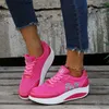 Women S Up Dress Platform Lace Vulcanized Casual Shoes Breathable Hard Wearing Wedges Lightweight Comfortable Sneakers T hoes neakers