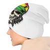 Berets Cool Rasta Lion Of Judah Art Dreadlock Rastafari Caps Hip Hop Autumn Winter Ski Skullies Beanies Hat Warm Bonnet Knit