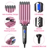 Curling Irons Professional Hair Curlers frisörverktyg Fast Heat Ceramic FiveBarrel Curler Wand Stylers Crimpers 230828