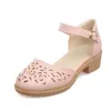 Sandaler Summer Women's Platform Low Heel Shoes For Woman 2023 Gladiator Ladies Are Offer Zapatos