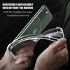 iPhoneの透明な衝撃プルーフケース15 14 13 12 11Pro Max XS XR 7 8 Plus SE2020 Clear Anti-Knock Phone Shell Soft TPUバックカバー