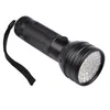 Hög QuAily 51 UV Ultraviolet LED -ficklampa Violet Blacklight Black Light Torch 395 Nm Aluminium Shell UV Torches ZZ