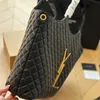 Luxury MAXI Underarm large Shopping Totes Beach Genuine Leather Shoulders bag Women Diamond Lattice Bags Large Handbags Attaches Coin Purse