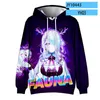 Herr hoodies ceres fauna hoodie tröja vtuber 3d streetwear kvinnor män vinter 2023 tröjor