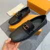 Echtes Leder Designer Männer Kleid Schuhe Luxus Marke Weiche Männer Loafer Mokassins Atmungsaktive Slip auf Schwarz Fahren Schuhe Plus Größe 38-46