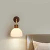 ウォールランプLED Sconce Light Fixturesセラミックランプシェードアイアンアーム調整可能なリビングルームの横にあるリビングルーム