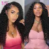 ティナシェカーリーヘアvパートウィッグヒューマンノーレベルアップグレードU Glueless Wigs