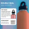 Water Bottles 20oz Simple Modern Insulated Bottle Travel Coffee Mug With Unique Lid Leakproof Reusable Stainless Steel Tumbler Cup 230829