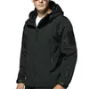 Mens Jackets Tactical Soft Shell Jacket Winter Waterproof Fleece Warm Hooded Outdoor Mountaineering Skiing Multipocket 230829