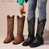 Boots Women's Knee High Boots Design New Fashion Style Size 35 To 43 Black Brown Western Boots Women boots T230829