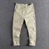 Pantaloni da uomo Pantaloni casual da uomo in quattro stagioni Classico grigio Slim piccola vita dritta promozione 52 230828