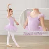 ダンスウェアRuybozry Girls Ballet Dress Dance Leotard Kids Tutu Skirts Gymnastics Ballet LeotardsショートドレスBallerina 230829の衣装