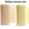 Dekorativa föremål Figurer Natural Rattan Webbing för Cane Projects 45 cm Woven Open Mesh Cane - Cane Webbing - Natural Rattan Webbing Roll Plast 230828