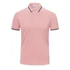 Polos dos homens 2023 camisa polo personalizado mulheres golf tshirt desportivo verão negócios casal roupas de manga curta blusa lapela tshirt 230828