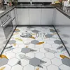 Carpets Floor Mats for Kitchen Waterproof PVC Leather Carpet Size Custom Rug Tapete Para Cozinha Alfombra Cocina x0829