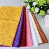 Serviette de Table en Polyester Jacquard, 10 pièces, 48X48cm, mouchoirs en tissu damassé pour dîner de mariage, décoration de fête El