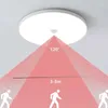 Luces de techo Smart Home Sensor de movimiento LED 18W 24W para pasillo Escaleras Depot Lámparas de habitación para niños