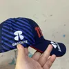 Red Color Bull Racing 2023 Sergio Perez Max Driver Cap F1 Miami Hat No.11 1 For-Mula One Baseball