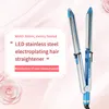 Hårrätare Professional Fast Electric Straighting Curls Flat Iron Strainling Styling Curler 110240V 230828