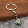 Keychains Creative Dice Pendant Keychain Women Men Funny Game Resin Keyrings Accessories Handbag Purse Ornaments Car Trinket Gift