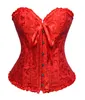 Vita pancia Shaper Donna Corsetti sexy Bustini Top in pizzo floreale Shapewear Burlesque Corsetto vintage Raso gotico Lingerie Corsetto Overbust XS - 6XL 230828