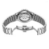 Начатые часы роскошные автоматические часы Men Sports Watch 44 -мм бизнес -механические движения NH35 светящиеся часы Daniel Gorman 2023