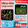 Handheld Game Console Nostalgic Color Frequency G7 Single and Double Play 666 in 1 Classic Retro Game Console Handheld Wholesale by kimistore6