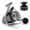 Mulinelli da baitcasting Mulinelli da pesca alla carpa con bobina extra Mulinello da spinning per rapporto di trasmissione grossolano 14Add1Bb 5.21 Drop Delivery Sports Ou Dhyoe