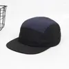 Bollkåpor Summer 5 Panel unisex cap snabbtorkande vattentät nylonhatt bombplan camping sport fritidsmän hattar baseball för kvinnor