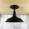 Plafonniers 26cm de diamètre E27 la même ampoule Loft éclairage Vintage industriel lumière balcon américain petite robe noire