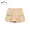 Faldas SLTNX Moda Mujer Falda Cargo Verano con Bolsillos Casual Una Línea Mini Faldas Damas Elegantes Faldas Cortas Elegantes En 230829