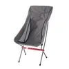 Camp Furniture Portable Ultralight Foldable Outdoor Camping Chair Collapsible Picnic Backrest Seat Folding Aluminum Alloy Stool