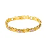 Link Bracelets Bieczenki Ozdoby ręczne z pobierającymi kolorami biżuterią z koralikami na randki ślubne