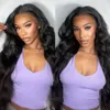 Glueless Wig Human Hair Ready To Wear and Go Preplucked 4x4 Body Wave Transparent Wigs Human Hair No Glue Pre Cut Hairline