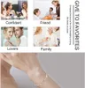 38 Elegant Titanium Magnetic Bracelet for Women Germanium and Magnetic Functions with Free Link Removal Tool