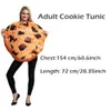 Theme Costume Eraspooky Funny Food Milk Cookies Cosplay Halloween Costumes For Adult Women Kids Christmas Party Group Family Matching Outfits 230829