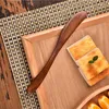 Set di stoviglie Spalmatori per legno Coltelli per burro in legno 15 pezzi Stoviglie giapponesi ecologiche frastagliate per panini al formaggio Marmellata