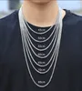 Luxus Designer Halskette Schmuck Herz Damen Herren Halsketten Silber Gold Kubanische Gliederketten Damen Titan Edelstahl Herren Goldkette für Herren Halsketten Geschenke