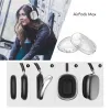 TOP pour Airpods Max bandeau écouteurs accessoires pour écouteurs Transparent TPU solide Silicone étui de protection étanche AirPod Maxs casque housse de casque