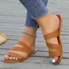 Zapatillas Pisos Mujeres Verano Chanclas Sandalias de playa 2023 Zapatos Moda Diapositivas Caminar Vestido Casual Zapatos Bohemios