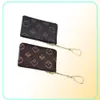 2022 Designers Paris Plaid Style Cartetas chave Chave de couro contém True Designer Clássico Mulheres Round Key Holder Coin Purse2963346