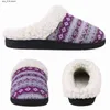 Winter warm plus comwarm voor vrouwen indoor zachte en comfortabele pluizige harige gebreide slippers liefhebbers slaapkamer fuzzy schoen T 40e7