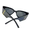 Мужские женские солнцезащитные очки дизайнерские солнцезащитные очки Top SL Big Cat Eye Box Святые солнцезащитные очки должны быть оплачены вещатель новая онлайн -одежда знаменитостей