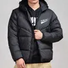 Mens Parkas Winter Down Jacket Puffer Parka huva tjock Wyndham Coat Men Downs Jackor Värmsrockar för herrar kall