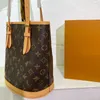 Nuove borse con disegno per donna Borsa tote vintage classica Borse di lusso da donna Borse sotto il braccio Borse a secchiello con borsa