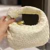 Botegss Ventss tissé Jodie sac de créateur sacs à bandoulière petit sac à bandoulière femme noeud embrayage qualité Jode luxe concepteur tissage sac à main marque Hobo tricot fourre-tout Wal